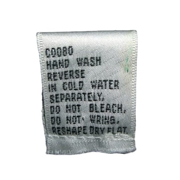 Vintage 80's Black Blouse Mob Wife egirl ALT Business Goth Pearl Collar Classic - Picture 9 of 11